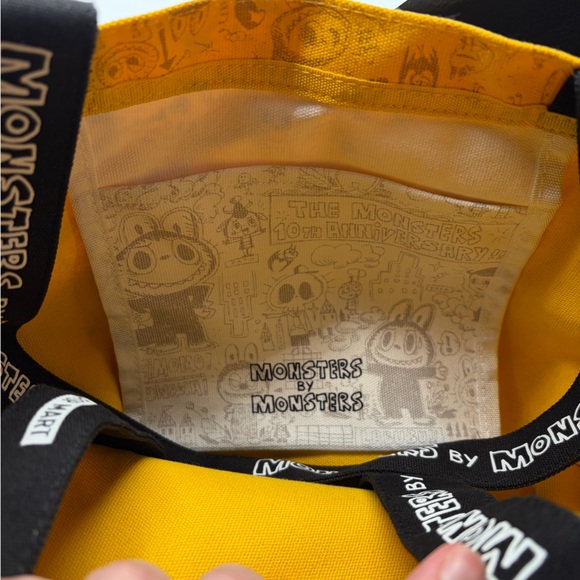 Pop Mart• THE MONSTERS 10th Anniversary EXCLUSIVE tote bag - NWT•in factory bag - Picture 5 of 8